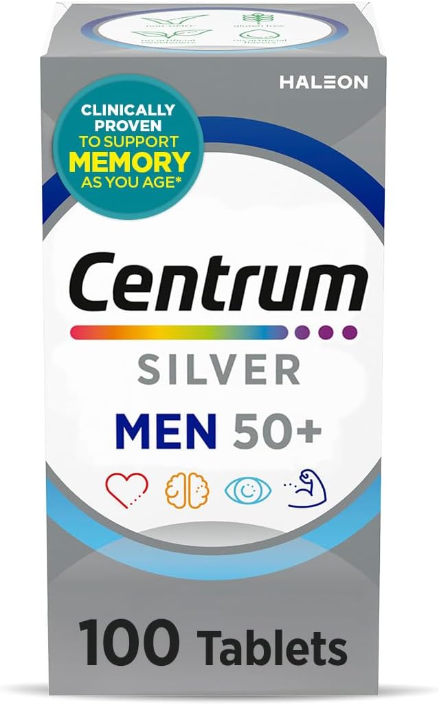 Centrum Silver Multivitamin for Men 50+, 100 Tablets - görsel 1