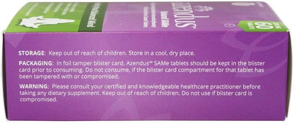 Azendus SAM-e Mood Support 200mg Tablets, 60 Tablets