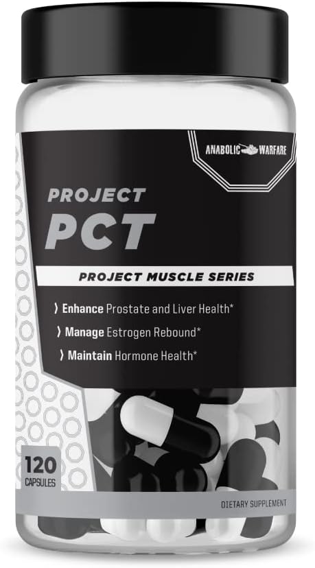 Anabolic Warfare Project PCT - Post-Workout Recovery & Hormone Support - 120 Capsules - görsel 1