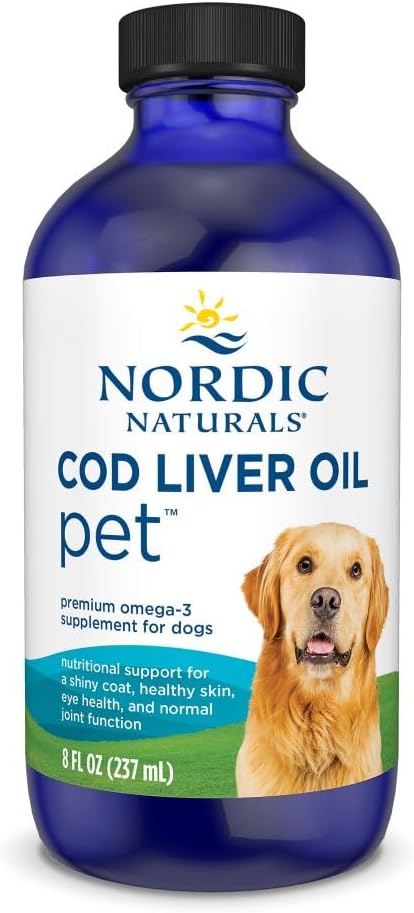 Nordic Naturals Pet Cod Liver Oil, Unflavoured – 8 oz - görsel 1