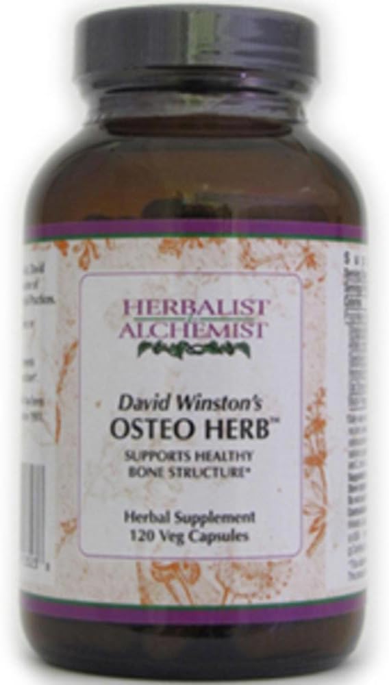 David Winston's Osteo Herb – 120 Vegetarian Capsules - görsel 1