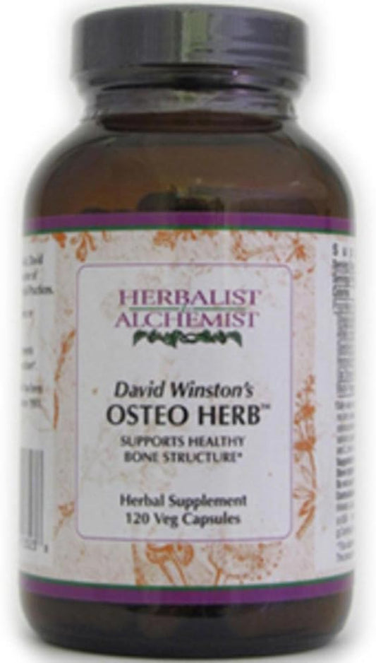 David Winston's Osteo Herb – 120 Vegetarian – Supports the structural integrity of bones – Image 1