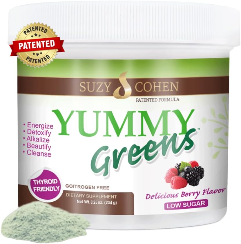 Yummy Greens Drink Mix – Patented Superfood Powder with Probiotic - görsel 6