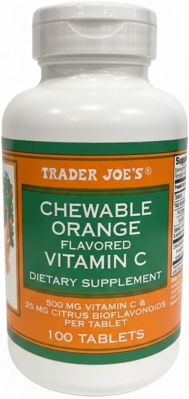 Trader Joe's Chewable Orange Flavoured Vitamin C - görsel 1