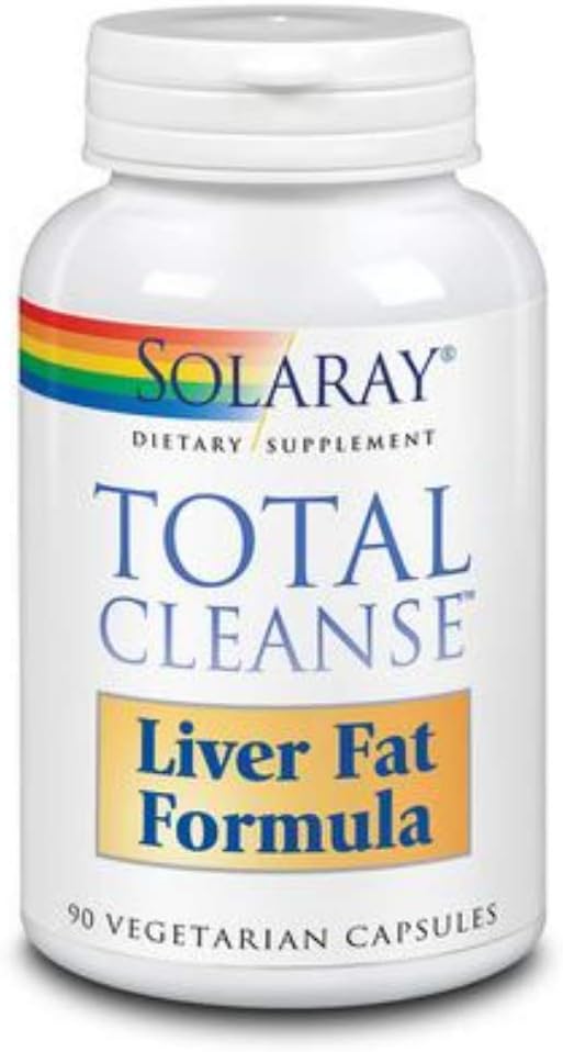 SOLARAY Total Cleanse Liver Fat Formula, Veg Caps, 90ct - görsel 1