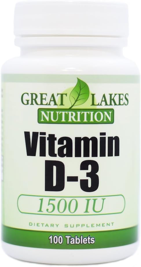 Vitamin D3, Vegan Vitamin D Supplement for Men & Women, 1500IU, 100 Easy-to-Swallow Capsules - görsel 1
