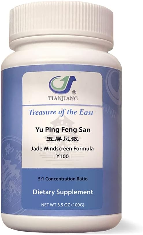Jade Windscreen - Yu Ping Feng San (5:1 Concentrated Herbal Extract, 100 Capsules) - görsel 6