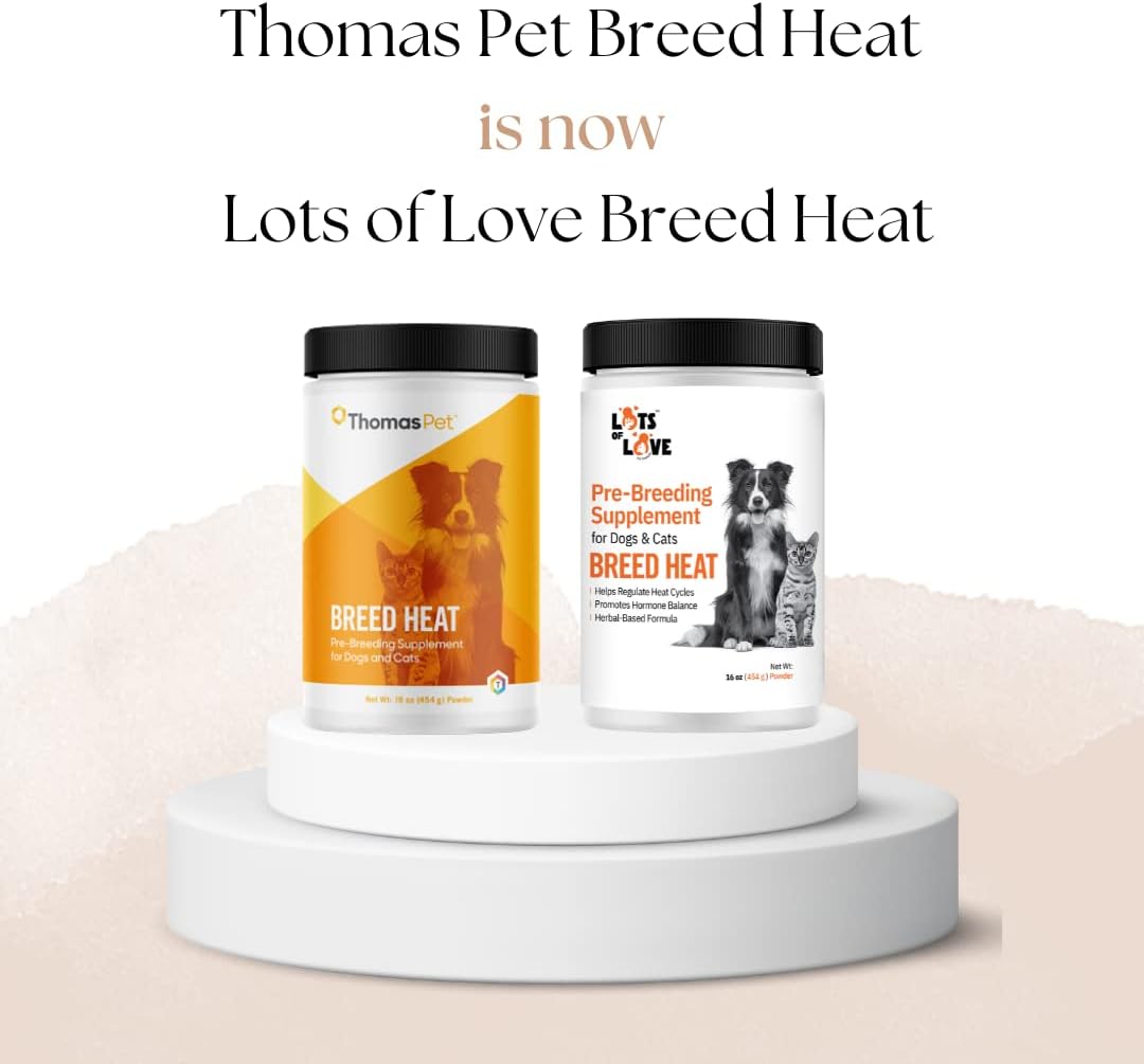 Breed Heat - Breeding & Reproductive Supplement for Dogs & Cats (Formerly Thomas Labs, Same Product) - 454 g Powder - görsel 2