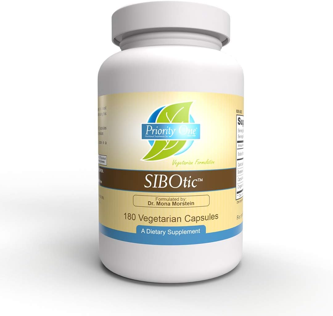 Priority One Vitamins SIBOtic (180 Capsules) - Clinical Strength SIBO Support - görsel 1