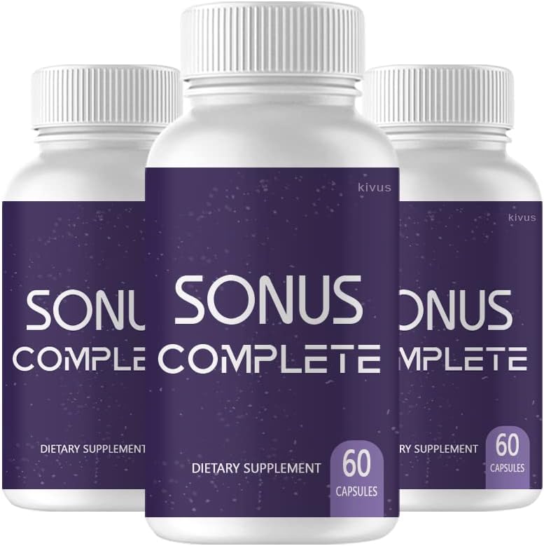 (3 Pack) Sonus Complete - Sonus Complete Tinnitus Support Supplement (180 Capsules) - görsel 1