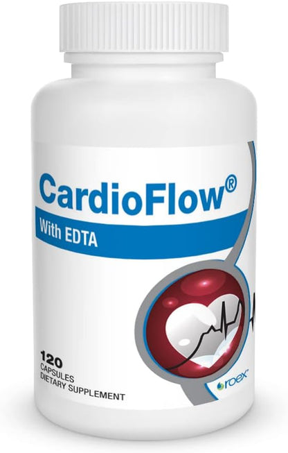 Roex Cardio Flow with EDTA, 120 Capsules
