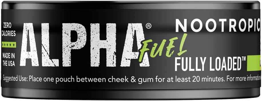 Fully Loaded Alpha Fuel Nootropic Pouches (Lime Fuel) - görsel 6