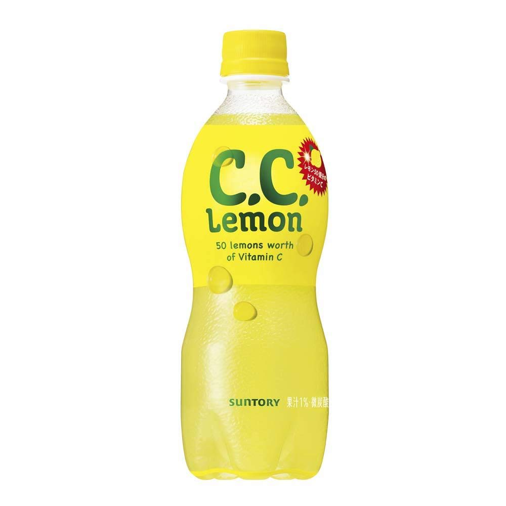 Suntory C. C. Lemon - 50 Lemons' Worth of Vitamin C - 500 ml (Pack of 12) - görsel 1