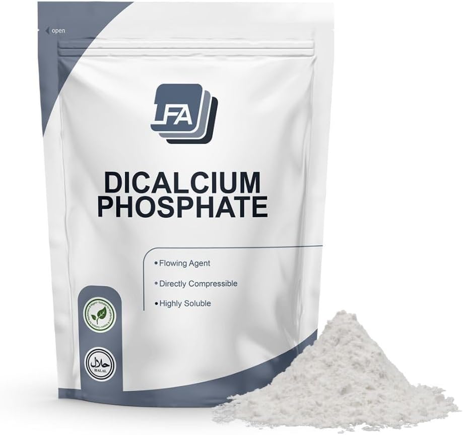 Dicalcium Phosphate Anhydrous (DCP) Powder - 25 kg (55 lb) - Food Grade Excipient - görsel 8