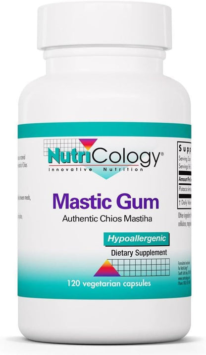 Allergy Research Group NutriCology Mastic Gum - 120 Capsules