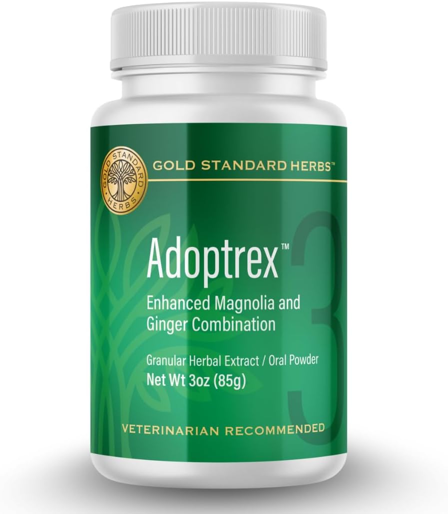 Adoptrex Gut and Pancreatic Function Support Supplement for Dogs – All Natural Magnolia and Ginger Combination Powder (85 grams) - görsel 1