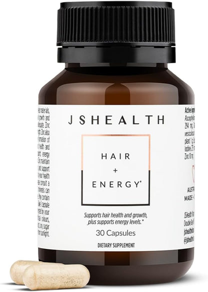 JSHealth Hair Growth Vitamins for Women - – Supports thicker, stronger-looking hair: Iodine from kelp contributes – Image 1
