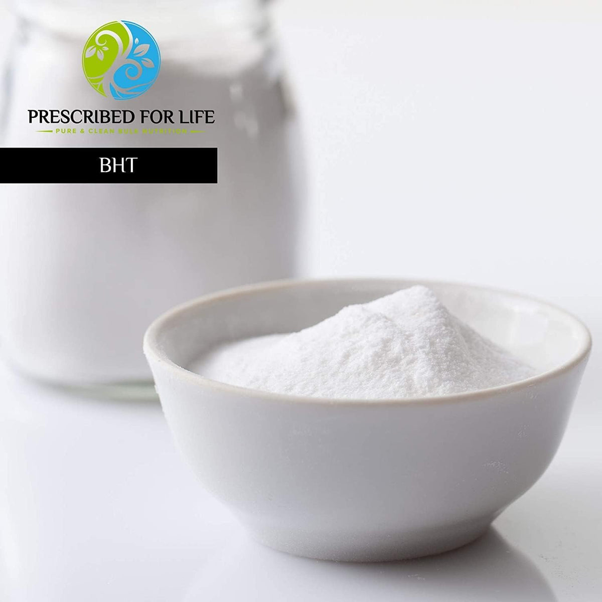 Prescribed For Life BHT Powder - Pure Butylated Hydroxytoluene, Vegan, Gluten-free, Non GMO (113 g) - görsel 2