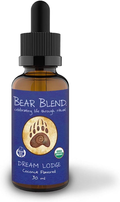 Bear Blend Dream Lodge Herbal Elixir - Organic Food Supplement, 30 ml