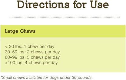Herbsmith Spector - Eye & Vision Support for Dogs - Antioxidant Supplement - 60 Large Chews