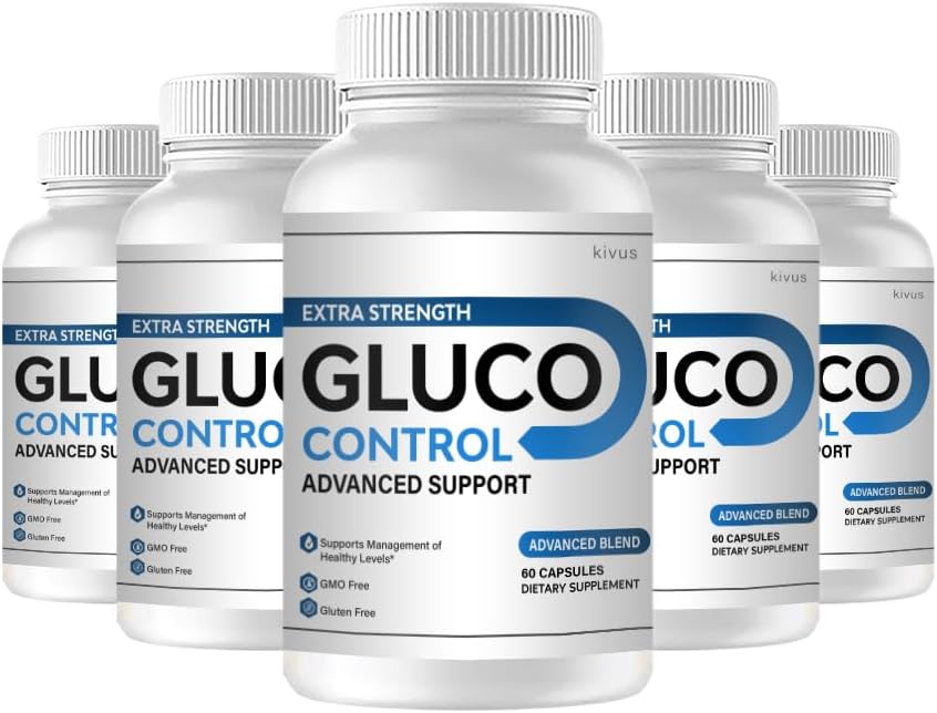 Gluco Control Advanced Support – 5 Pack (300 Capsules) – Image 1