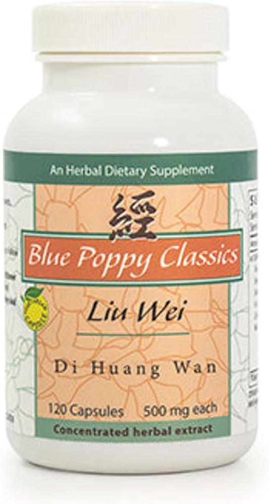Blue Poppy - Zhi Bai Di Huang Wan 120 capsules
