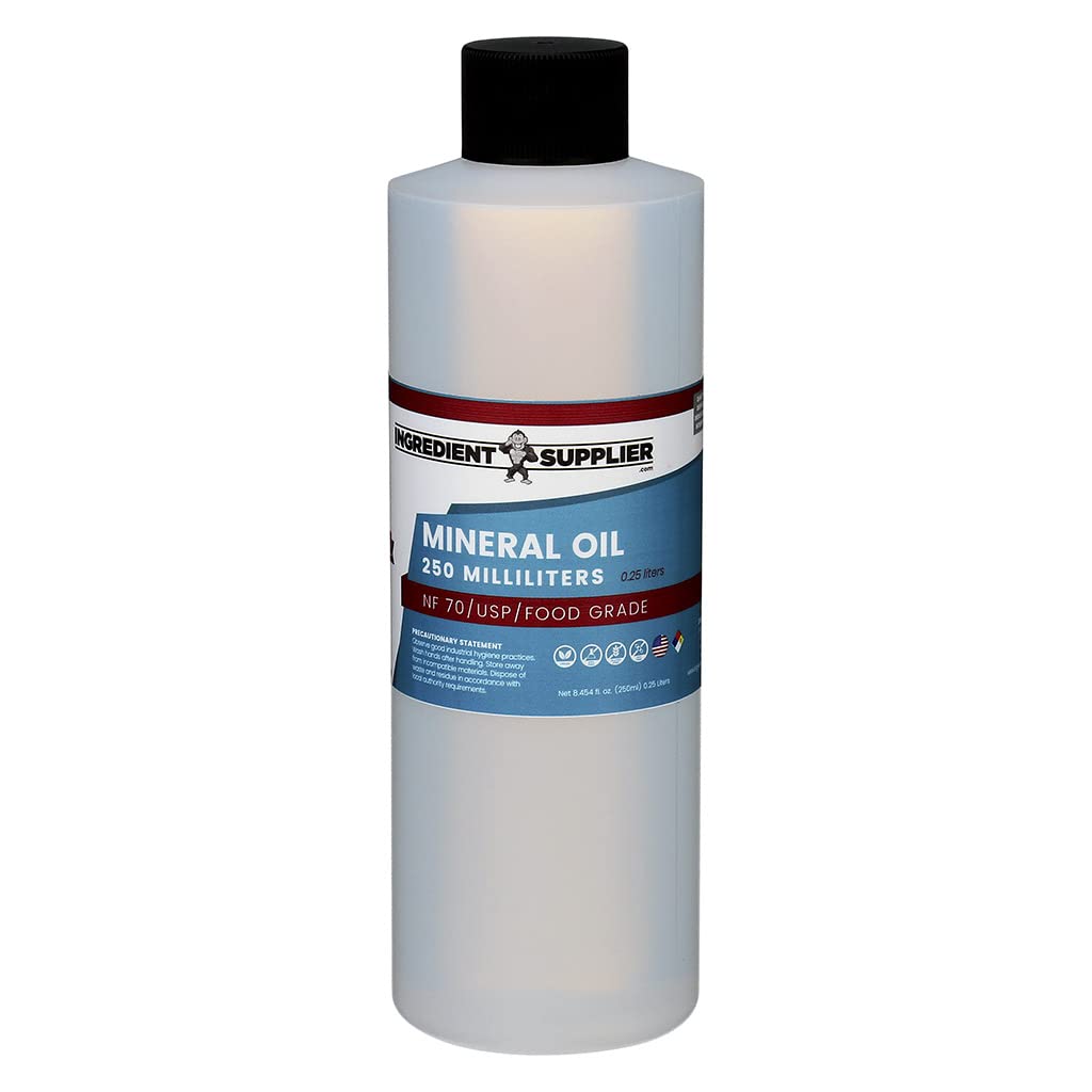 Mineral Oil (250ml) - USP/NF Grade - Made in USA - Vegan - Non-GM - görsel 2