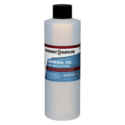 Mineral Oil (250ml) - USP/NF Grade - Made in USA - Vegan - Non-GM