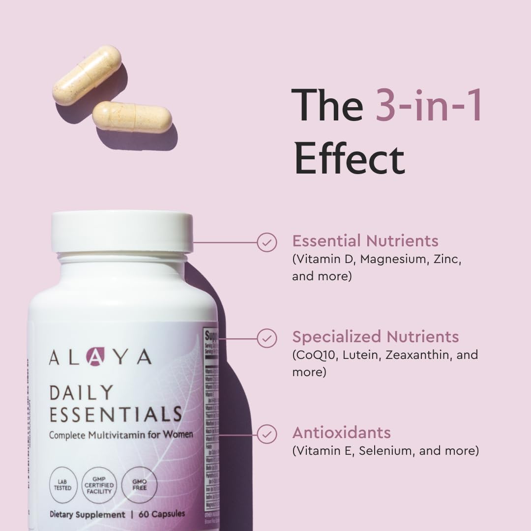 Alaya Naturals Daily Essentials Multivitamin for Women - görsel 3