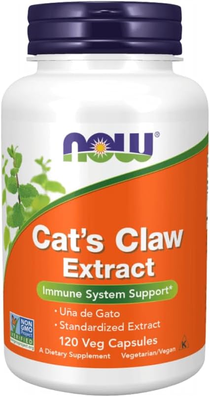 Now Foods - Cat's Claw Extract 10:1 Concentrate - 120 Vegetarian Capsules - görsel 1