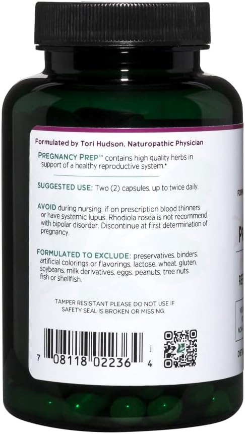 Vitanica Pregnancy Prep - Reproductive Support - Vegan, 120 Capsules - görsel 3