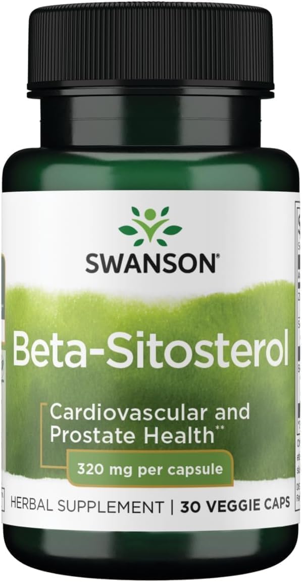 Swanson Ultra High Potency Beta-Sitosterol 30 Vegan Capsules - görsel 1