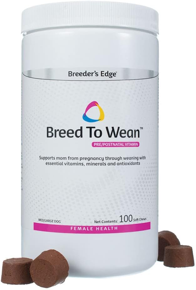 Breeder’s Edge Breed to Wean, Prenatal and Postnatal Multivitamin for Dogs & Cats, 100ct – Image 7