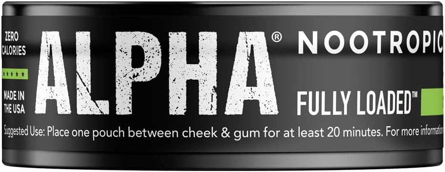 Fully Loaded Alpha Nootropic Pouches (Lime Flavour) – 5 Cans - görsel 5