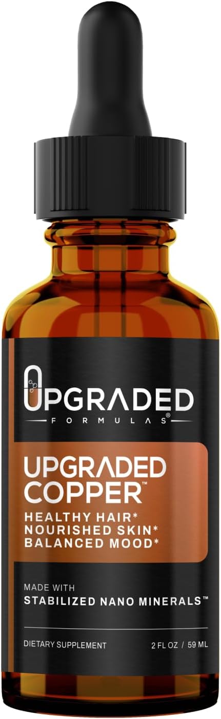 Upgraded Formulae Copper with Liquid Nano Minerals – Healthy Hair, Nourished Skin and Balanced Mood – Vegan, Paleo (59 ml) - görsel 1