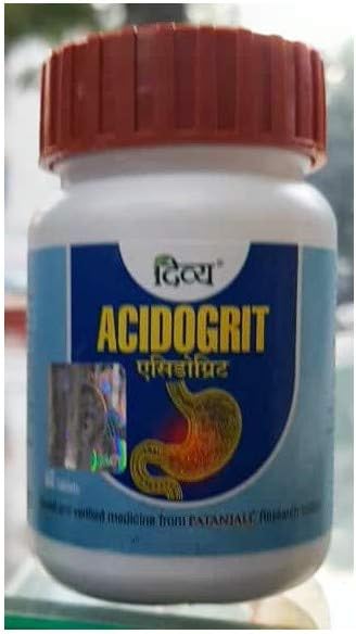 Patanjali Divya Acidogrit Tablets (60 Tablets) - görsel 1