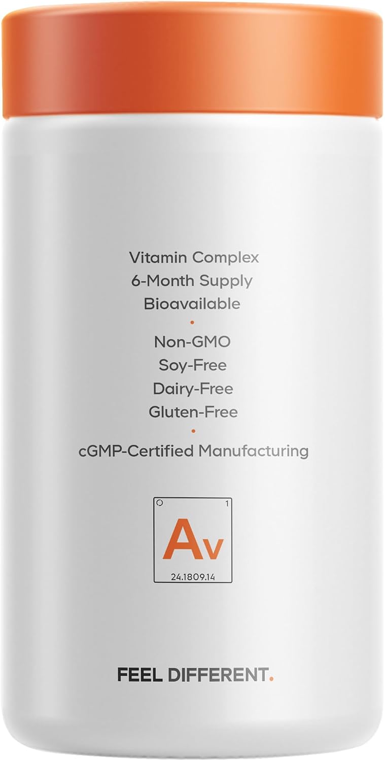 Codeage ADK Vitamins+ - Vitamin A, D3, K1 & K2 - 180 Capsules (6-Month Supply) - görsel 9