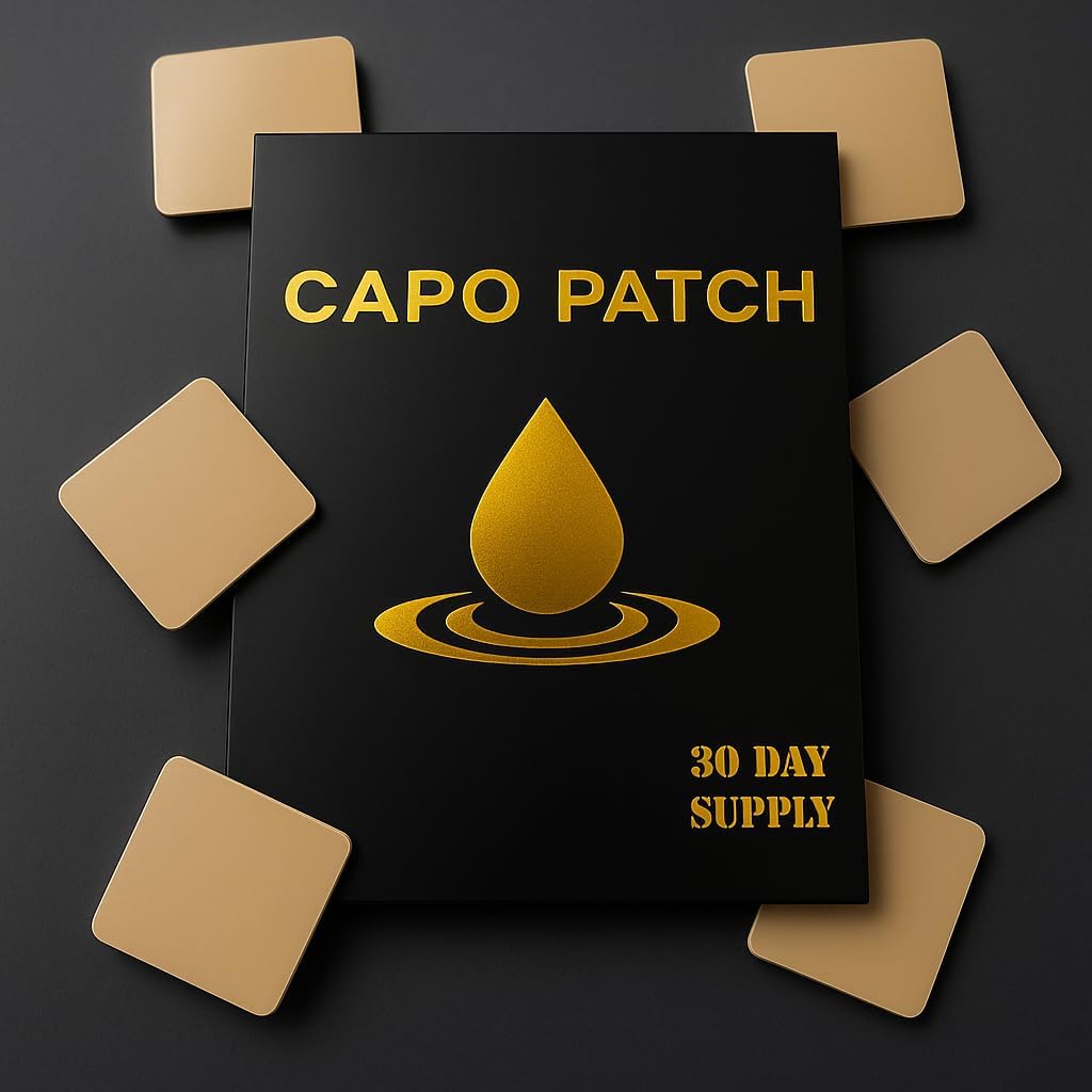 Capo Patch: 30 Gentle Skin-Adhesive Patches for Energy and Rejuvenation - görsel 1