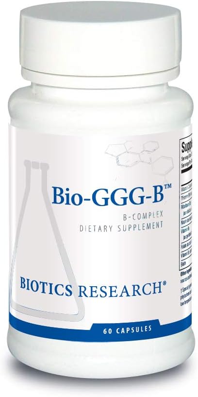 Biotics Research Bio GGG B Complex - Biochemically Activated B Vitamins, 60 Capsules - görsel 1