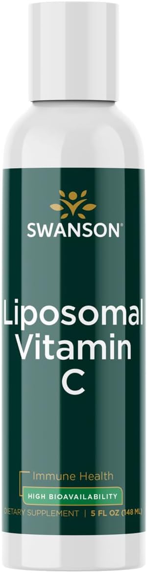 Swanson Dr. Derrick DeSilva's Liposomal Vitamin C Liquid – 148 ml (5 fl oz) - görsel 1
