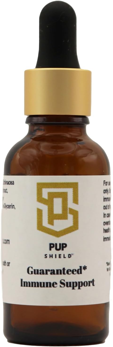 Pup Shield Natural Immune Support for Dogs - Probiotics with Olive Leaf, Turkey Tail & Echinacea - 30-Day Supply - görsel 1