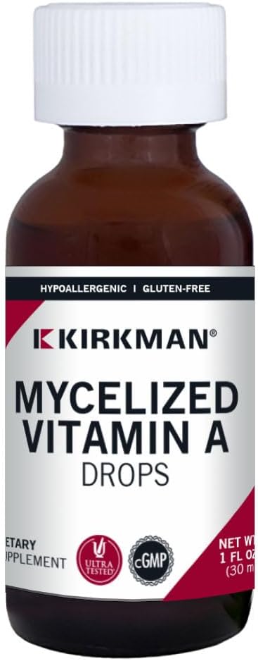 Kirkman Micellised Vitamin A Liquid, 30 ml