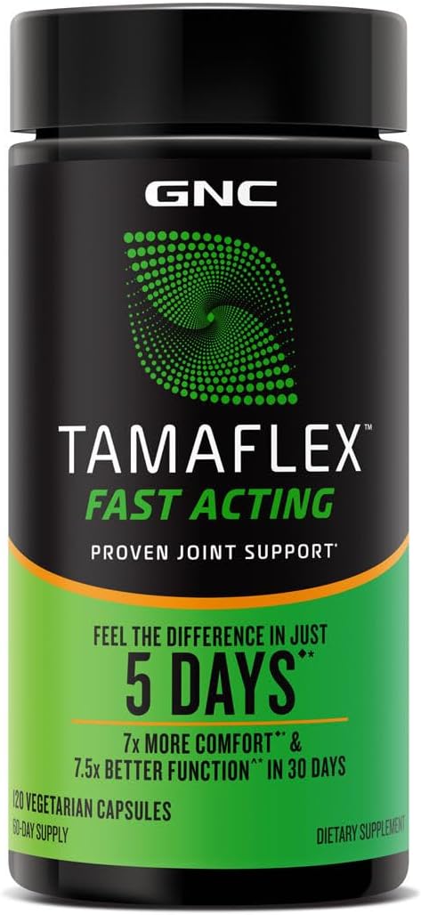 GNC TamaFlex Fast Acting, Joint Support, 120 Vegetarian Capsules - görsel 4