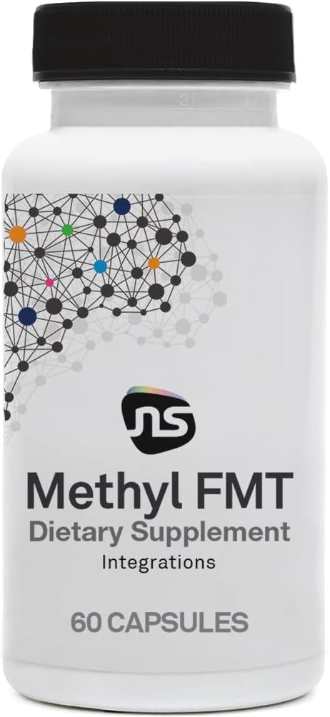 NeuroScience Methyl FMT - l Methylfolate Supplement with Folate, B-Vitamins, Magnesium and Zinc - Mood, Energy, Stress Relief, Adrenal Support (60 ct) - görsel 1
