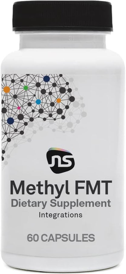 NeuroScience Methyl FMT - l Methylfolate Supplement with Folate, B-Vitamins, Magnesium and Zinc - Mood, Energy, Stress Relief, Adrenal Support (60 ct)