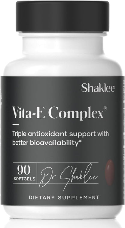 Shaklee Vita-E 400 IU with Selenium and Grape Seed Extract – 90 Softgels
