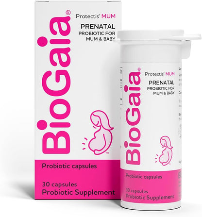 BioGaia Protectis Mum | Prenatal Probiotic for Mum & Baby Digestive and Immune Health