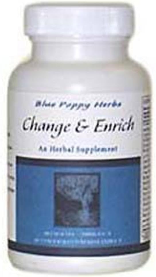 Blue Poppy - Change & Enrich 180 Capsules [Health and Beauty] - görsel 1