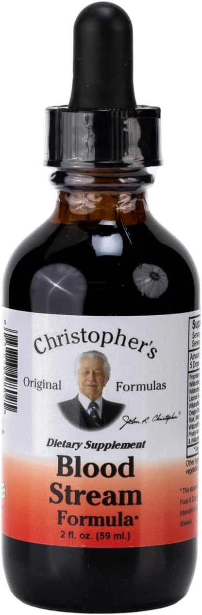 Christopher's Original Formulae Blood Stream Formula, 2 oz Glycerine Extract - Pack of 2