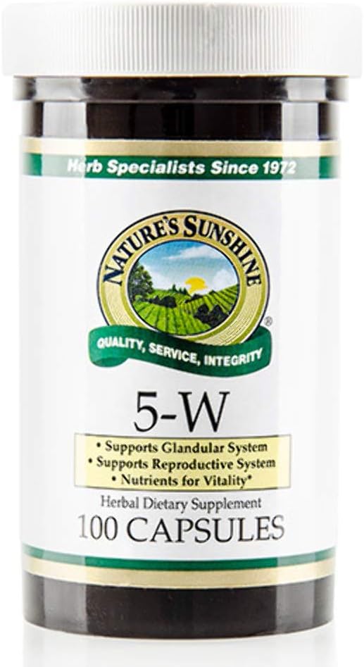 Nature's Sunshine 5-W - 100 Capsules - görsel 1